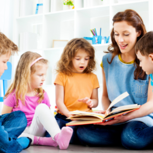 Story-telling, Zumba and  Arts/Crafts